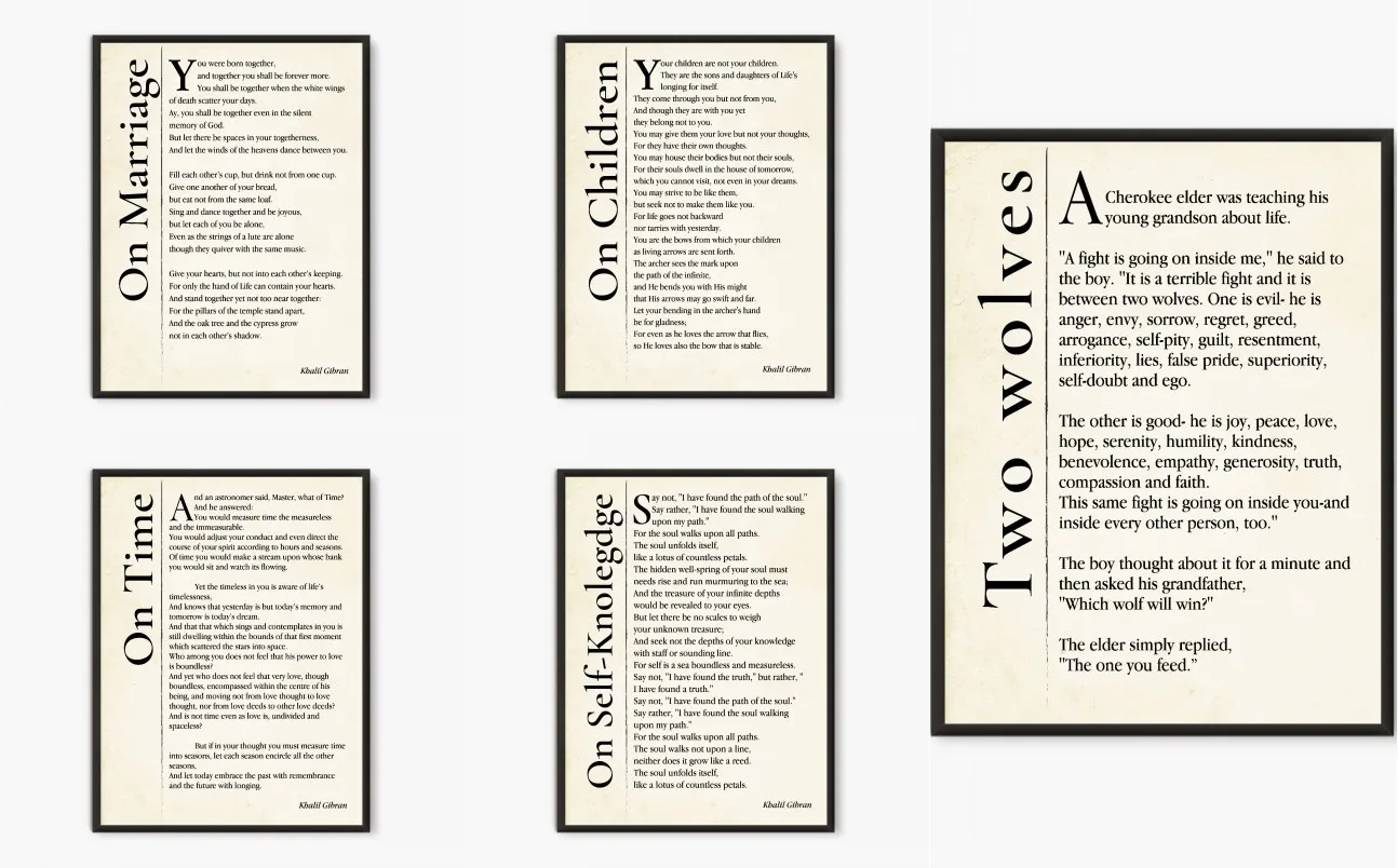 Мотивационная Цитата Принт На Холсте Ретро Литература Настенное Искусство Карил