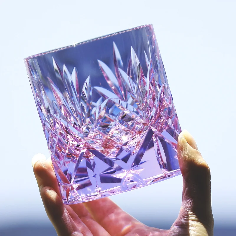 Стеклянный стеклянный стакан для виски ледяной чай и кофе 240 мл 8 5 унций 4 шт.