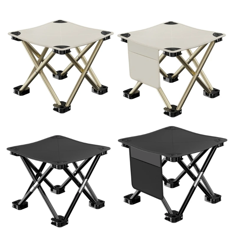 

Folding Camping Stool Portable Outdoor Camping Chair for Fishing BBQ Hiking Gardening and Travel with Carry Bag