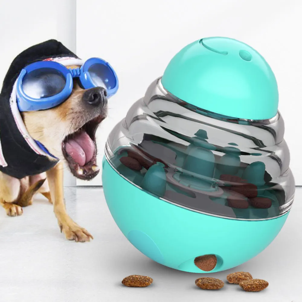 

Pet Dog Food Leakage Toy Feeder Dispenser IQ Puzzle Interactive Ball Leaking Funny Slow Feeding Puppy Cat Kitten Supplies Dish