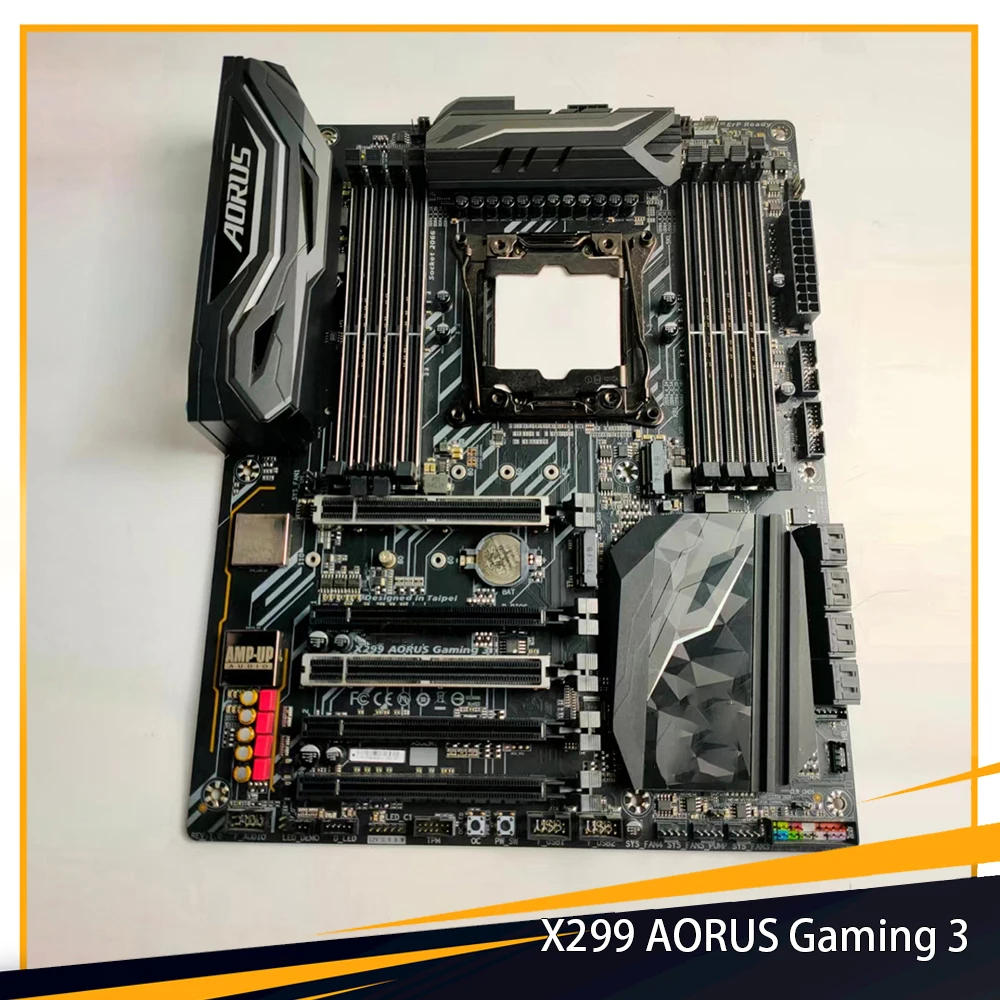 Материнская плата X299 AORUS игровая 3 для Gigabyte с поддержкой процессоров Core X-Series DDR4 LGA2066 256 ГБ ATX, высокое качество, быстрая доставка Материнская плата X299 AORUS игровая 3 для Gigabyte с поддержкой процессоров Core X-Series DDR4 LGA2066 256 ГБ ATX, высокое качество, быстрая доставка