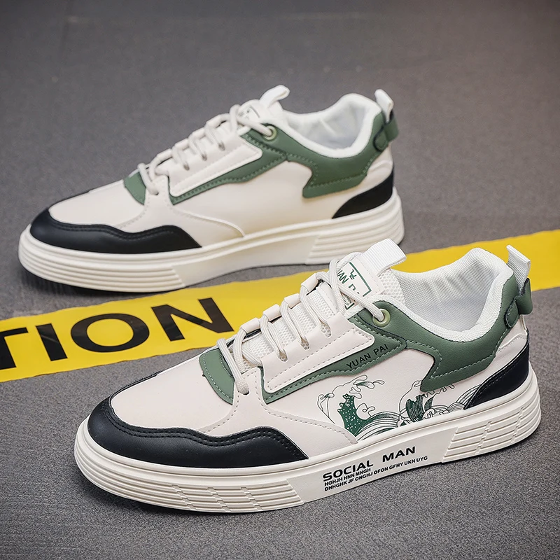 Универсальные мужские кроссовки YUYIN с дышащей верхней частью микрофибры и мягкой