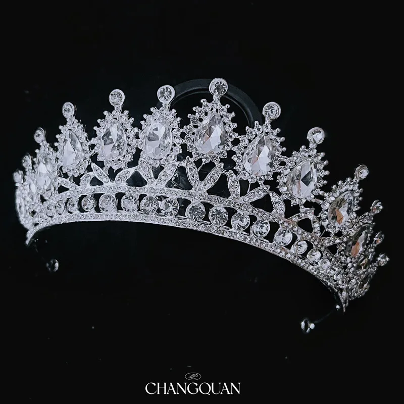 

Свадебная тиара MYFEIVO для невесты, корона, аксессуары для волос, ювелирные изделия для женщин, королева, девушек, свадебный головной убор принцессы, XXY0463