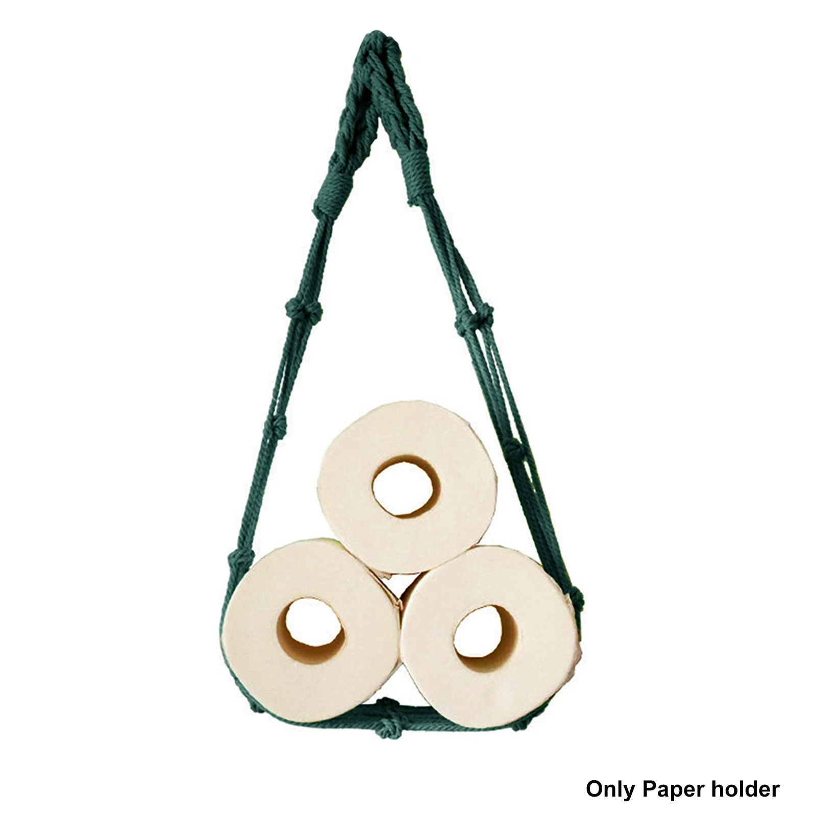 

Плетеная веревка для гостиной, прочный настенный держатель для бумаги для дома, гостиницы, спальни, для хранения магазинов в ванной комнате