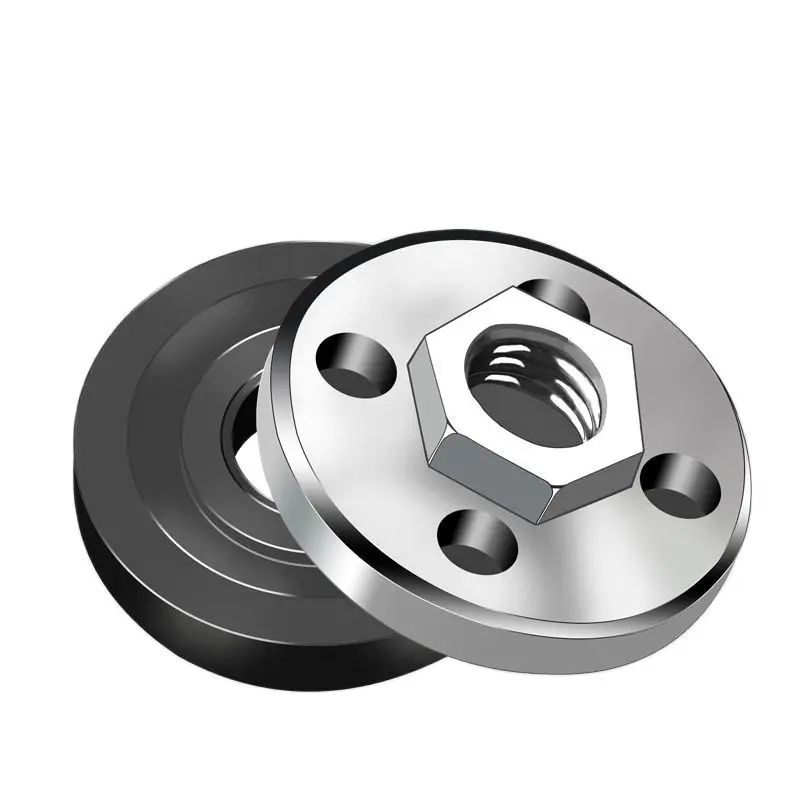 M10 Шестигранная Фланцевая гайка напорная пластина угловой шлифовальный преобразователь аксессуары стержень адаптер замена дискового блокировки loc гайка 100 Тип M10 Шестигранная Фланцевая гайка напорная пластина угловой шлифовальный преобразователь аксессуары стержень адаптер замена дискового блокировки loc гайка 100 Тип