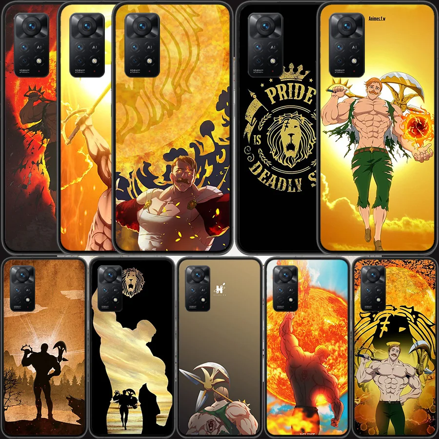 

My devine axe rhitta Anime Phone Case For Xiaomi Redmi Note 11 Pro 11E 11S 4G 11T 10 10S 9 9S 9T 5G 8 8T 7 6 5 4 4X Cover Shell