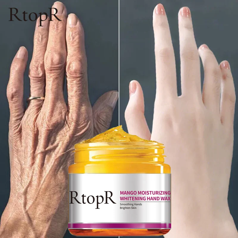Creme Mango For Hands Mask Hand Wax Whitening Moisturizing Repair Exfoliating Calluses Filming Anti-Aging Hand Skin Cream