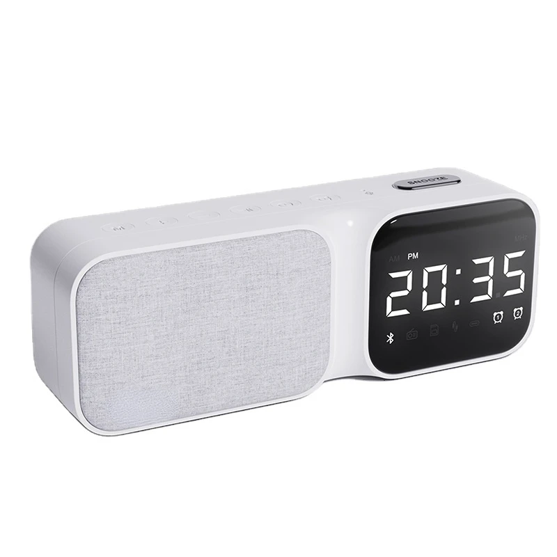 

Bluetooth Wireless Bluetooth mirror alarm clock multi-function sound long strip card speaker box desktop intelligent alarm clock