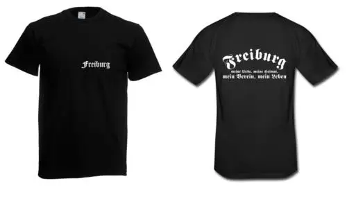 Футболка Herren Фрайбург I Fussball верейн sprрюче Fun Lustig bis 5XL