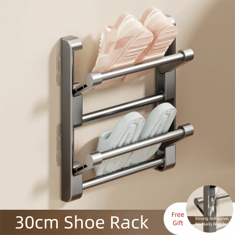 

Настенный металлический держатель для обуви