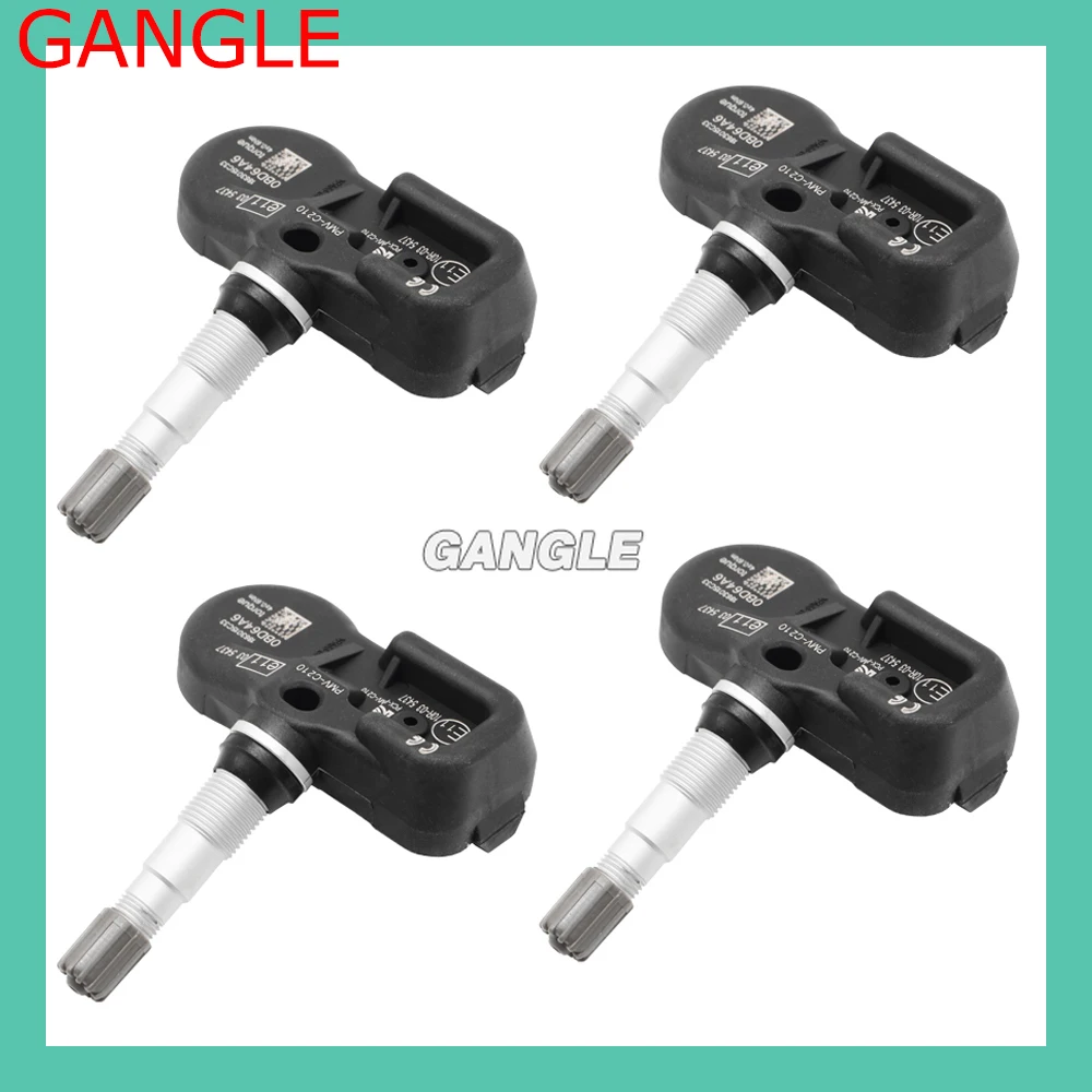 4 шт. для TOYOTA AVENSIS AURIS RAV4 YARIS PMV-C210 42607-02031 42607-02030 433 МГц TPMS датчик системы мониторинга давления в шинах