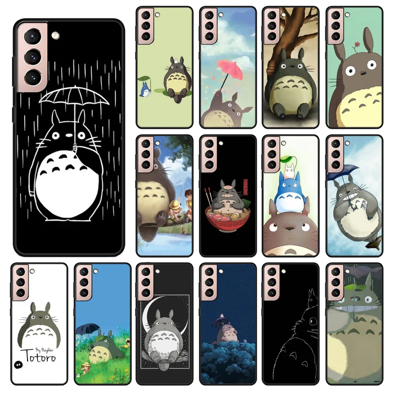 

Cute Totoro Anime Phone Case for Samsung Galaxy S23 S22 S20 Ultra S20 S22 Plus S21 S10E S20 FE Note 10Plus 20 Ultra Funda Capa