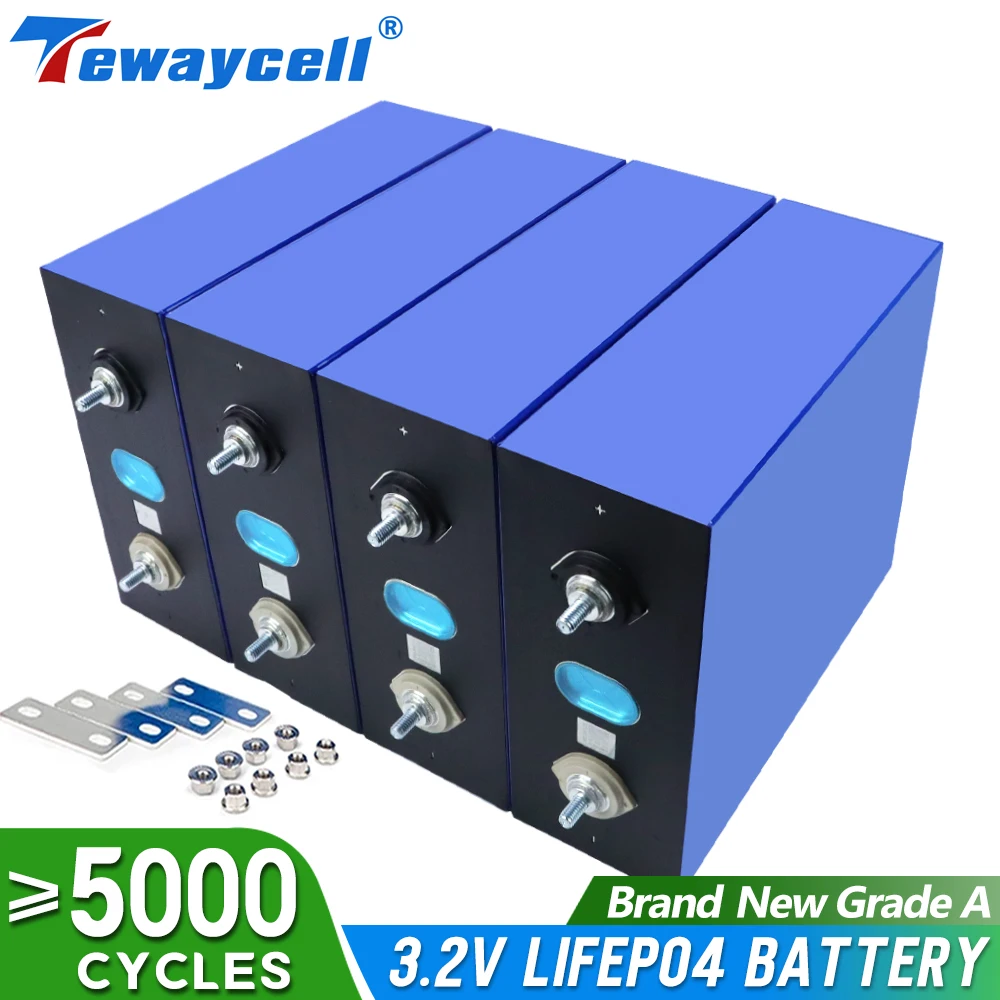 NEW 310Ah 280Ah 240Ah 200Ah Lifepo4 Battery 12V Grade A Rechargeable battery pack for Electric car Solar Energy EU US Tax Free