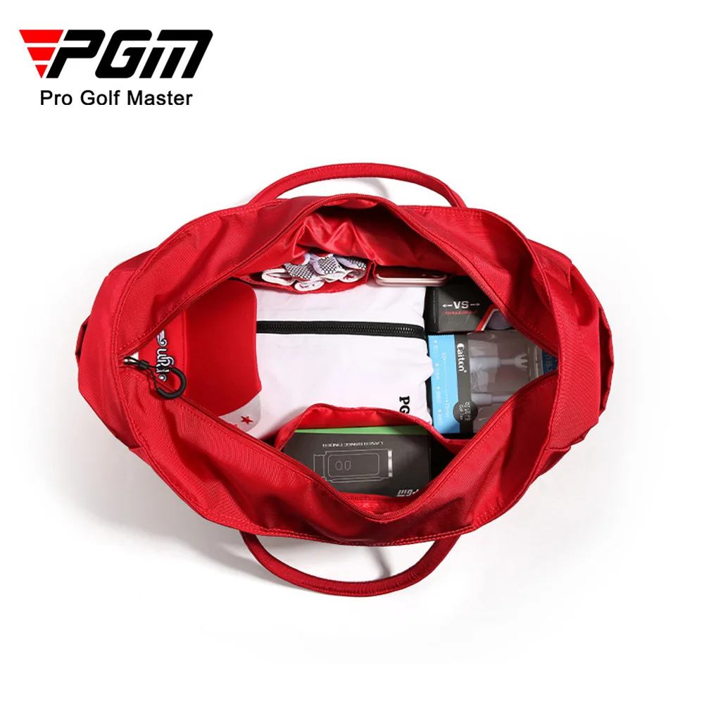 PGM Golf Clothing Bag Korean Fashion Waterproof Nylon Portable Outing Training Bag Break Bag Ultra-Light Portable Large Capacity