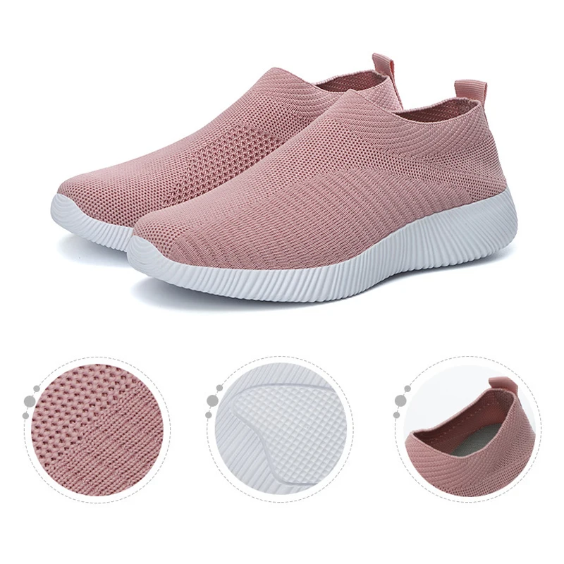 

Women Shoes Vulcanized Shoes New Outdoor Falt Zapatillas Mujer Fashion Comfortable Chaussure Femme Soft Sole кроссовки женские