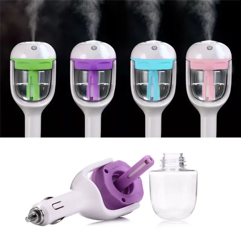 

Mini Car Air Humidifier Diffuser Essential Oil Ultrasonic Aroma Mist Diffuser
