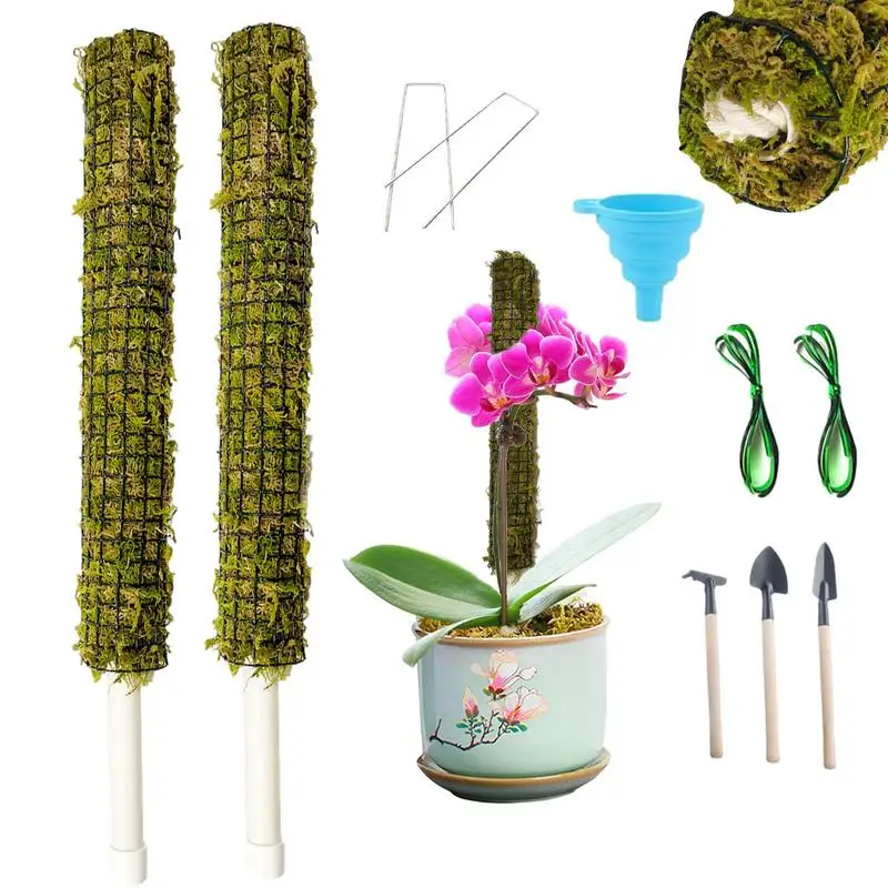 

Moss Pole For Plants Monstera Self Watering Moss Stick For Indoor Plants Monstera Plant Support To Provide Excellent Climbing
