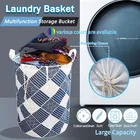 Складная корзина на шнурке для грязной одежды