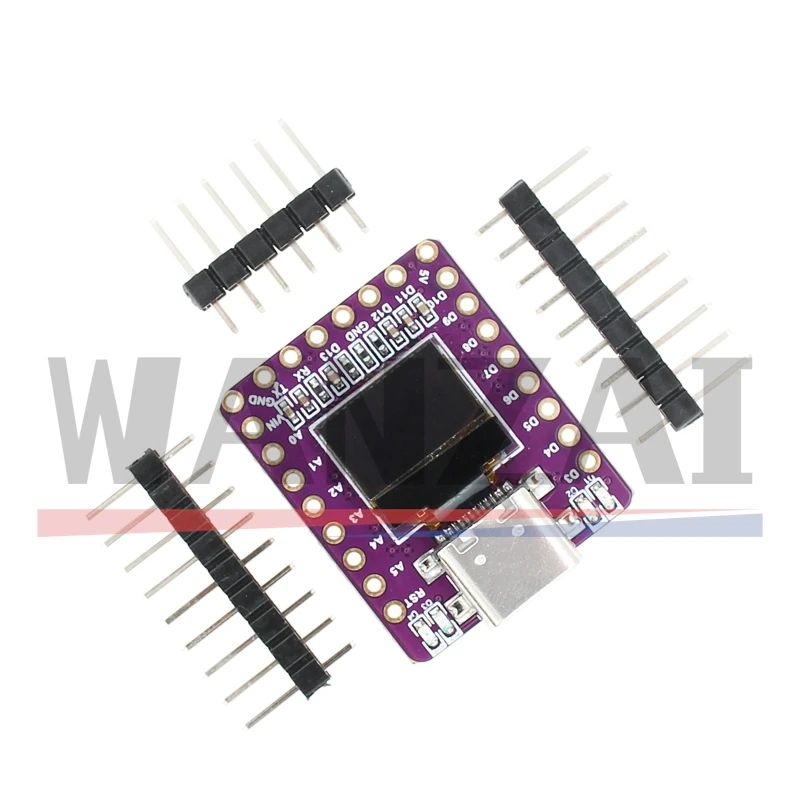 Макетная плата Nano 3 0 OLED USB Type-C NANO 5-дюймовый модуль супермини экран Atmega328