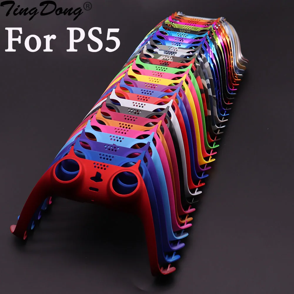 

TingDong For PS5 Controller Joystick Handle Decorative Strip For PS5 Decoration Strip Gamepad Shell Cover