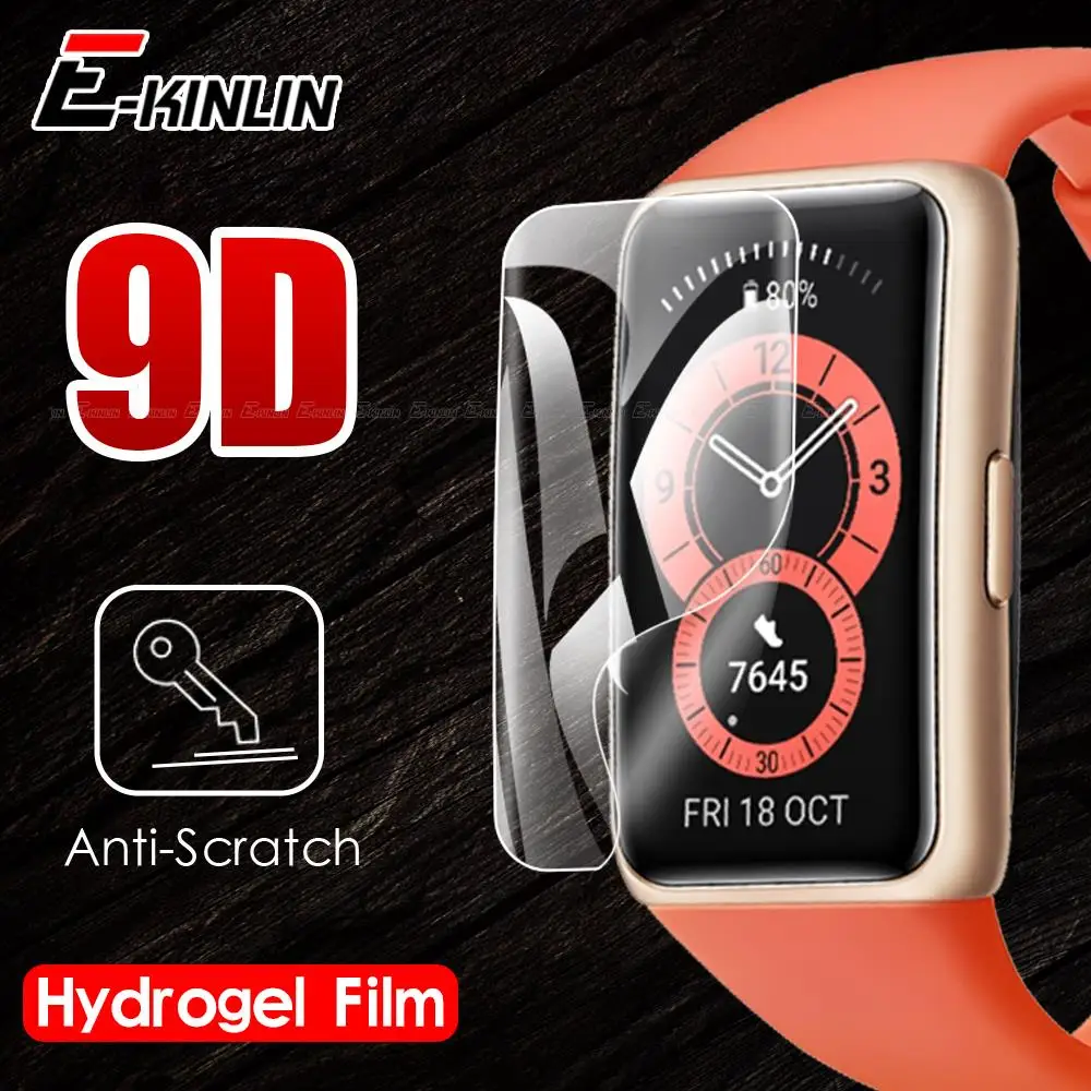 

Soft Clear HD Screen Protector For Huawei Band 6 TalkBand B5 Honor Smart Watch Band 5 4 3 Protective Hydrogel Film Not Glass