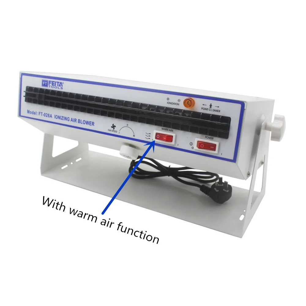 

FT-028A Horizontal Industrial Ionizer Air Fan Electronic Static Discharge equipment Desktop ESD Ionizer