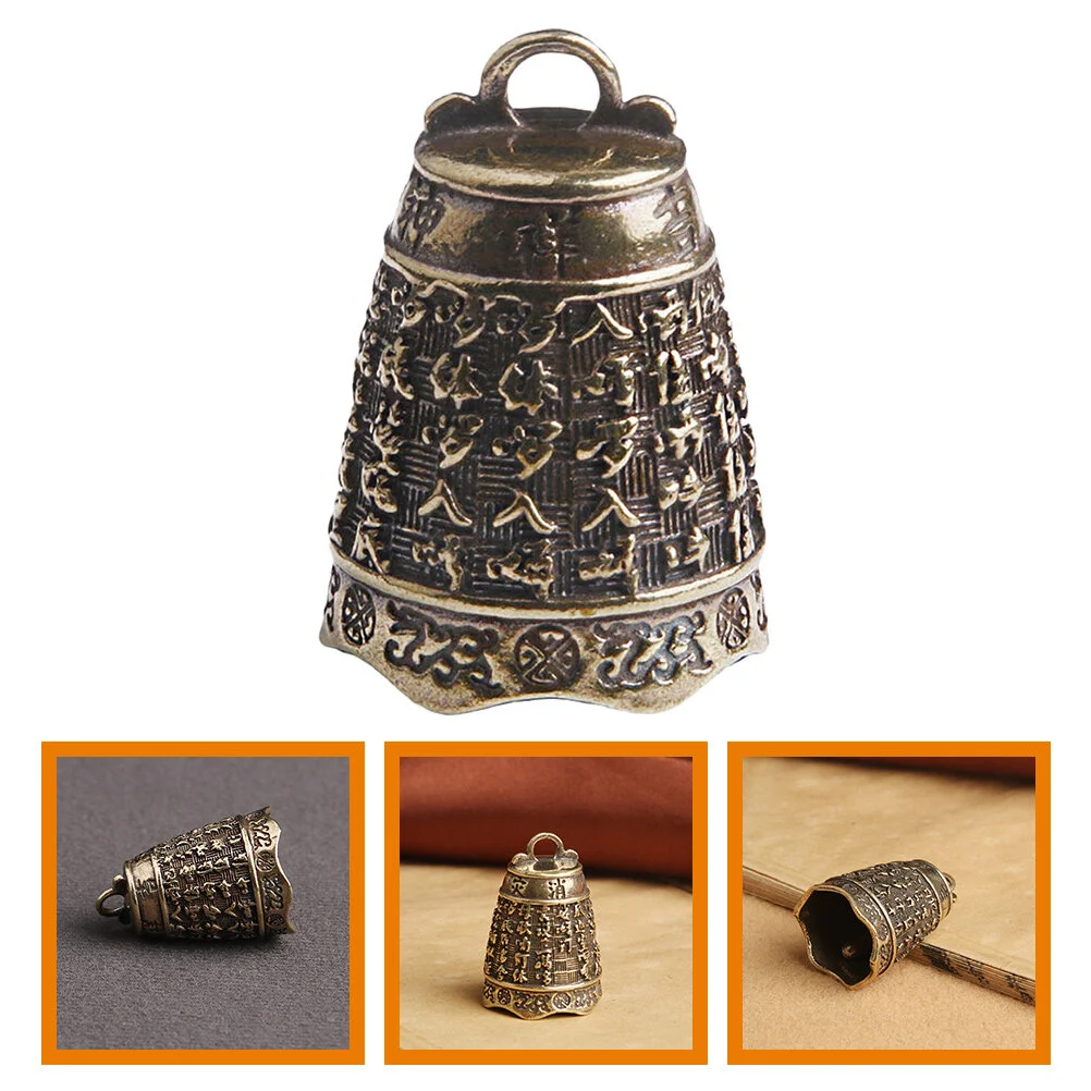 Bell Key Ring Pendants Brass Bells Exquisite Crafts Garden Door Home Decor Bulk