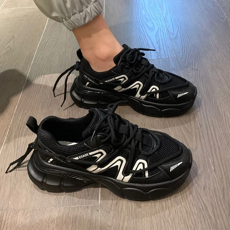 

Спортивные кроссовки для бега, сетчатые сандалии на плоской подошве, прогулочные туфли, роскошный бренд, удобная Баскетбольная обувь, осень