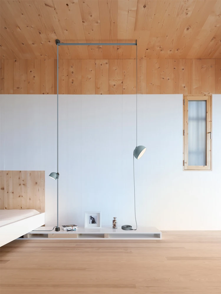 Новинка 2024 трендовая длинная текстильная люстра в стиле арт-деко с ремнем