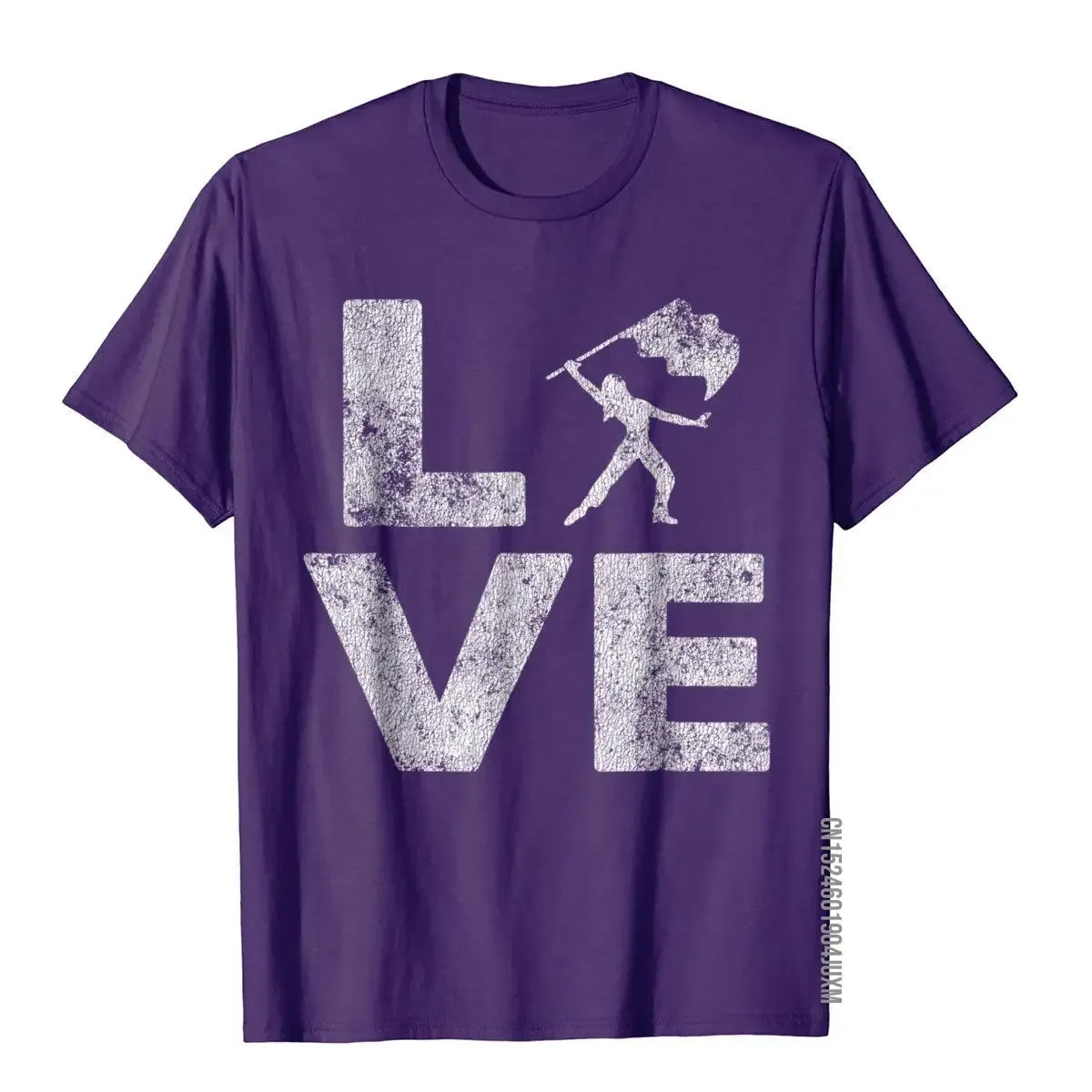 Мужская зимняя хлопковая Футболка Love Color Guard Спортивная футболка |