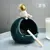

Blue cartoon astronaut ashtray creative personality porch anti-fly ash home living room decorated ceramic Nordic astronaut Blue