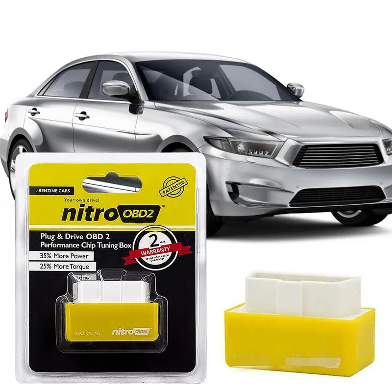 

Car Fuels Saver Automotive Fuels Protector Benzine Cars OBD2 Performance Tuning Chip Box Saver Petrol Vehicles Plug & Drive