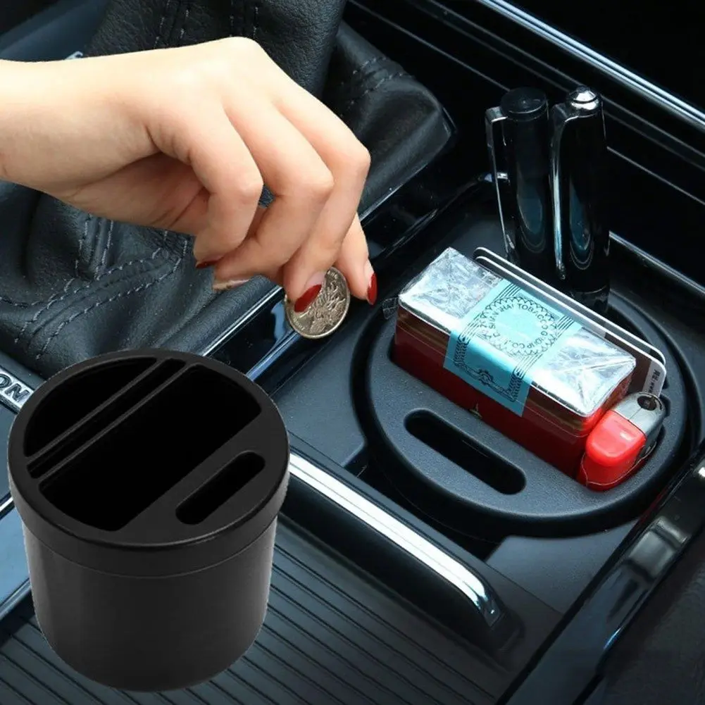 

General Purpose Coin Finishing Cigarette Shelves Phone Holder Water Cup Rack Car Organizer Box Auto Storage Case