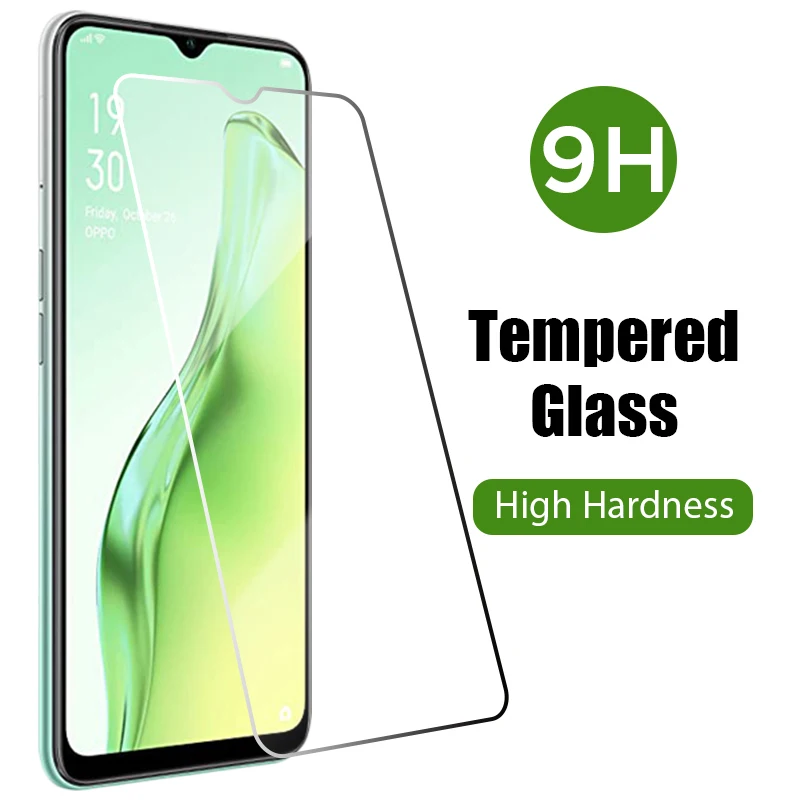 

2PCS Tempered Glass For OPPO A5 A5S A9 A33 A12 A12e A12S A32 A52 A53 A53 5G Anti-scratch Screen Protector 2.5D 9H Film Glass for