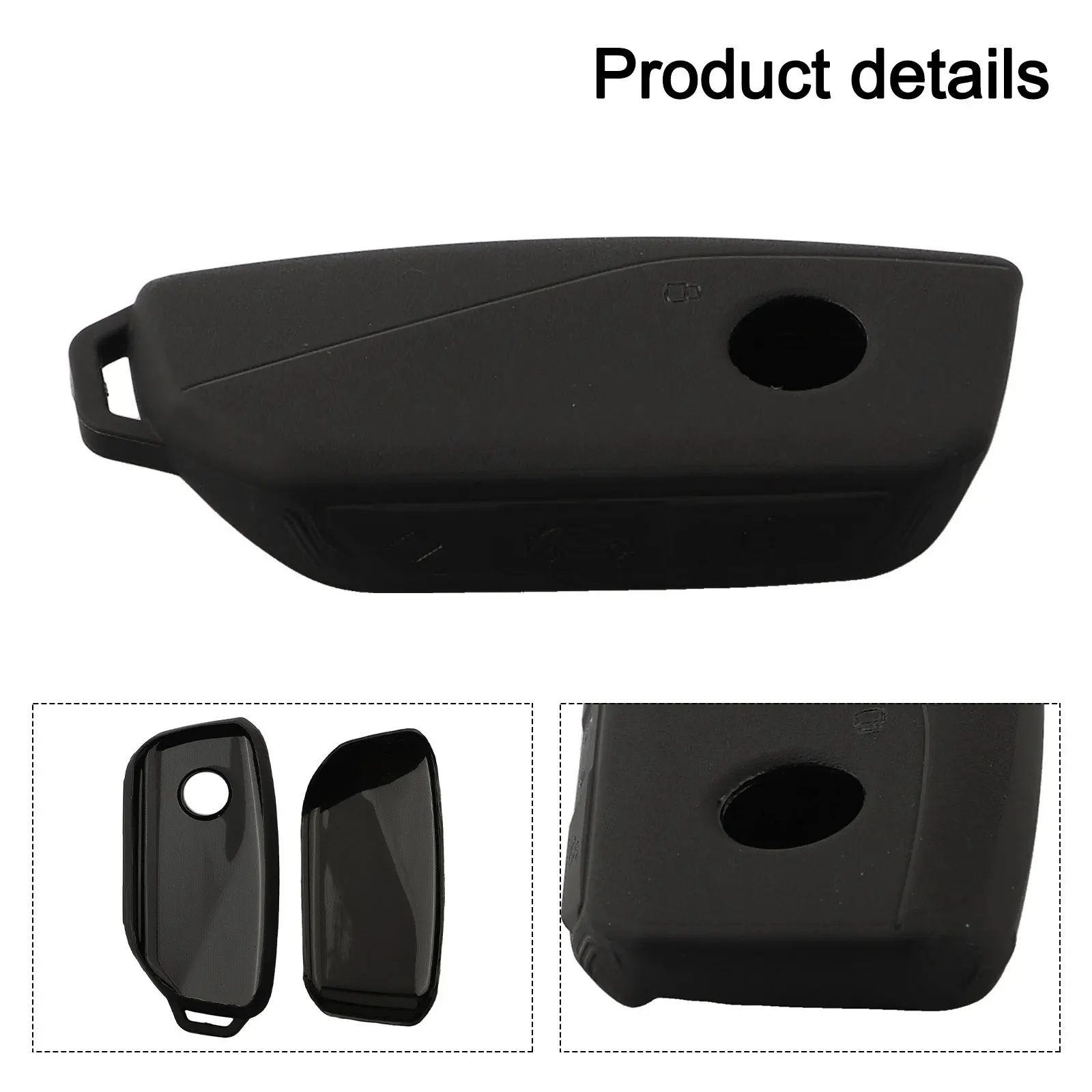 1 шт. матовый черный чехол для автомобильного брелока BMW U11 I20 G09 G70 G05 G06 подходит