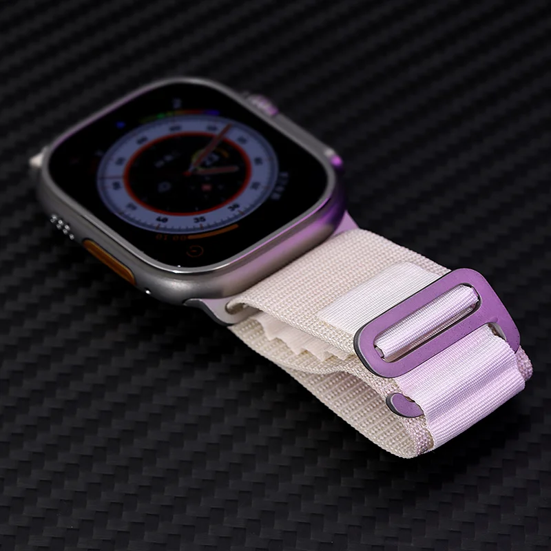 

Alpine Loop Strap For apple watch band 49mm 45mm 41mm 44mm 40mm Nylon watchband bracelet belt iwatch series 3 5 4 SE 6 7 8 Ultra