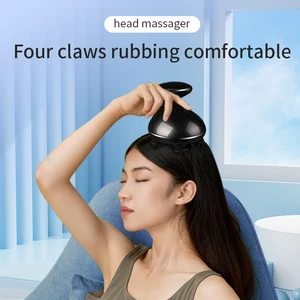 Electric Head Massager Wireless Scalp Massager Neck Deep Tissue Kneading Massage Waterproof Body Hig in Pakistan