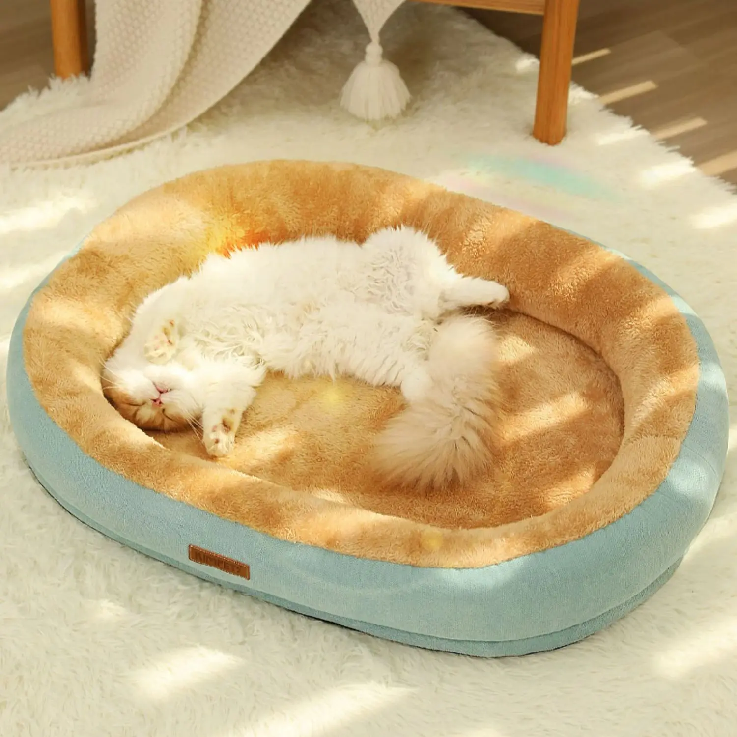 

Cat Bed Dog Pet Bed Kennel Non-Slip Winter Warm Small Dog Kennel Sleeping Removed Washed Soft Puppy Cushion Cat Supplies