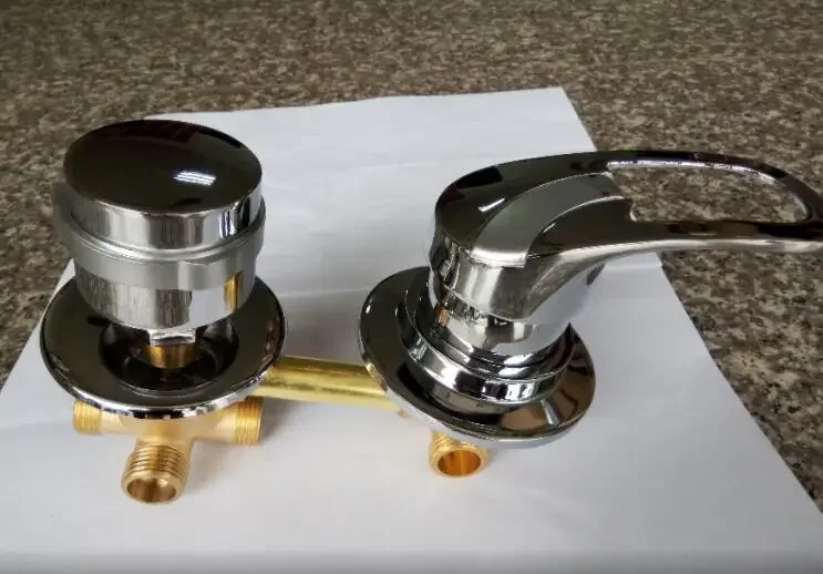 Латунный смеситель для душа Vidric 2/3/4/5 варианта винт/Интубация душевая кабина