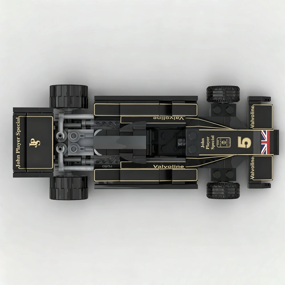 Фото Новая модель MOC Speed ​ ​ Конструктор-модель гоночного автомобиля Lotus 78 серии 1977 года, DIY, для сборки, коллекционный подарок для взрослых №5