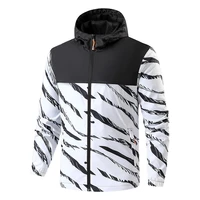 jacket mens 2022 new spring autumn hooded letter thin sports windbreaker jacket youth slim fit large men outerwear jackets