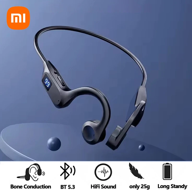 Спортивные наушники Xiaomi Real Bone Conduction беспроводные Bluetooth-совместимая гарнитура