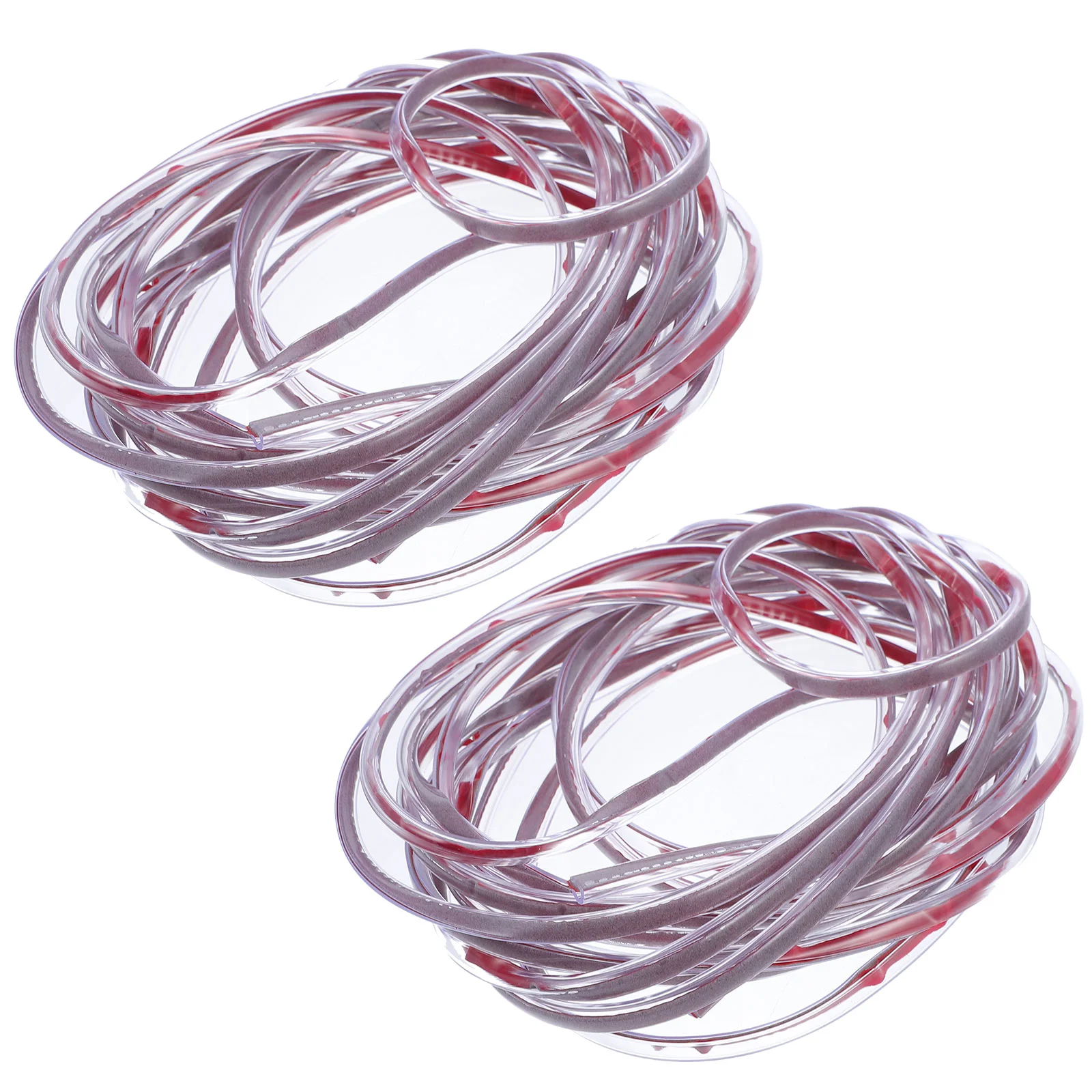 

2Pcs Safety Durable Car Door Accessories Seal Trim Anti-Scratch Tape Protector Strip