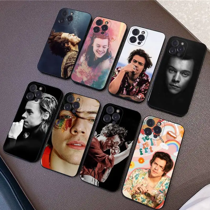 

H-Harry Styles Phone Case For iPhone 11 8 7 6 6S Plus X XS MAX 5 5S SE 2020 XR 11 pro DIY capa