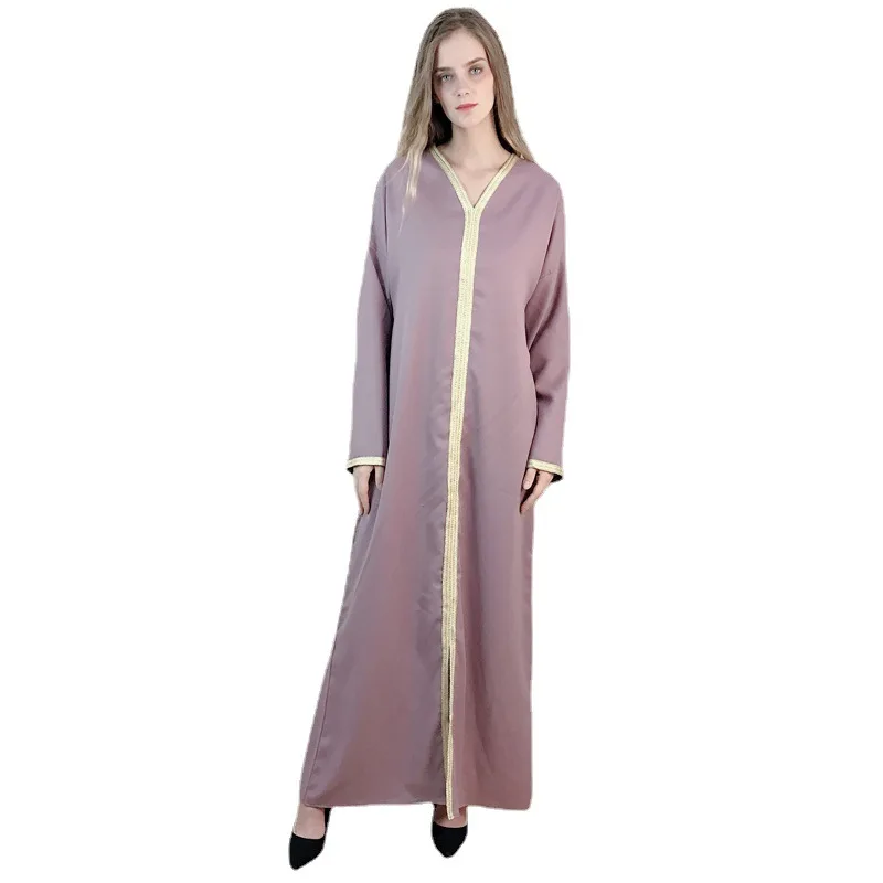 

Muslim Dress Ramadan Abaya Dubai Kaftan Turkey Long Robe Women Caftan Marocain Vestido De Mujer Hijab Dresses Fashion Clothes