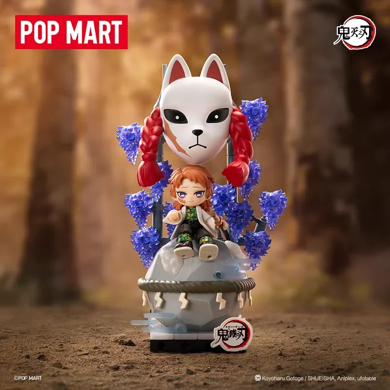 Фото POP MART DEMON SLAYER: Серия «Непоколебимое решение» — Коллекционные фигурки-блоки, оригинальные игрушки в закрытой упаковке, подарок №4