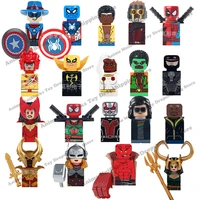 wm blocks 6020 6023 6024 283 370 406 439 anime bricks mini action toy figures building blocks assembly toys for kids gifts