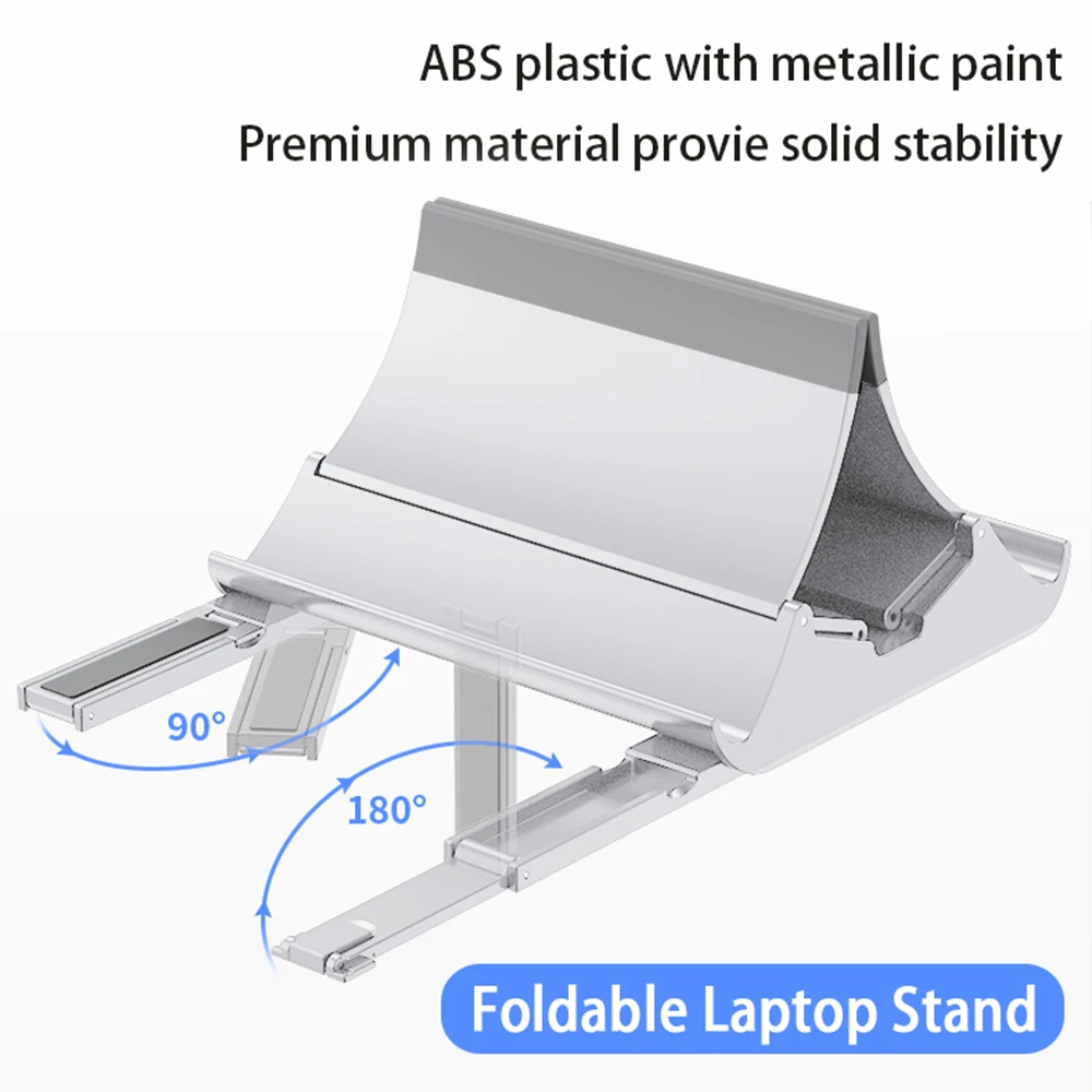 

Вертикальная подставка для ноутбука, автоматическая усадка, компактная Подставка для планшета для MacBook Surface, iPad мобильный телефон, многофун...