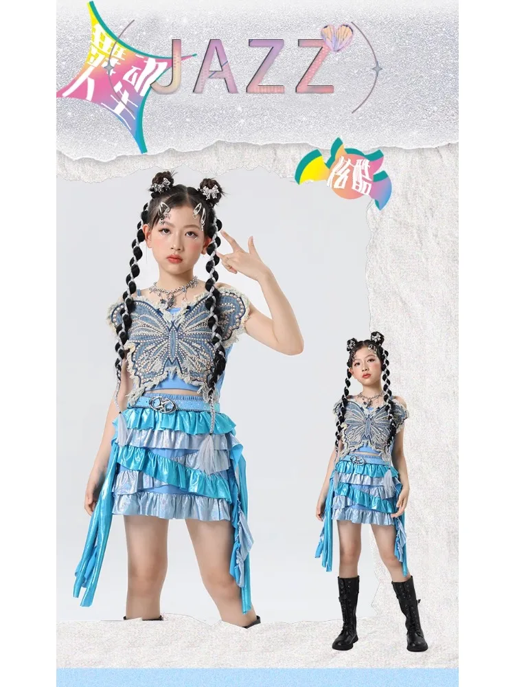 Модный свитшот для девочек в стиле хип-хоп контрастные свободные укороченные