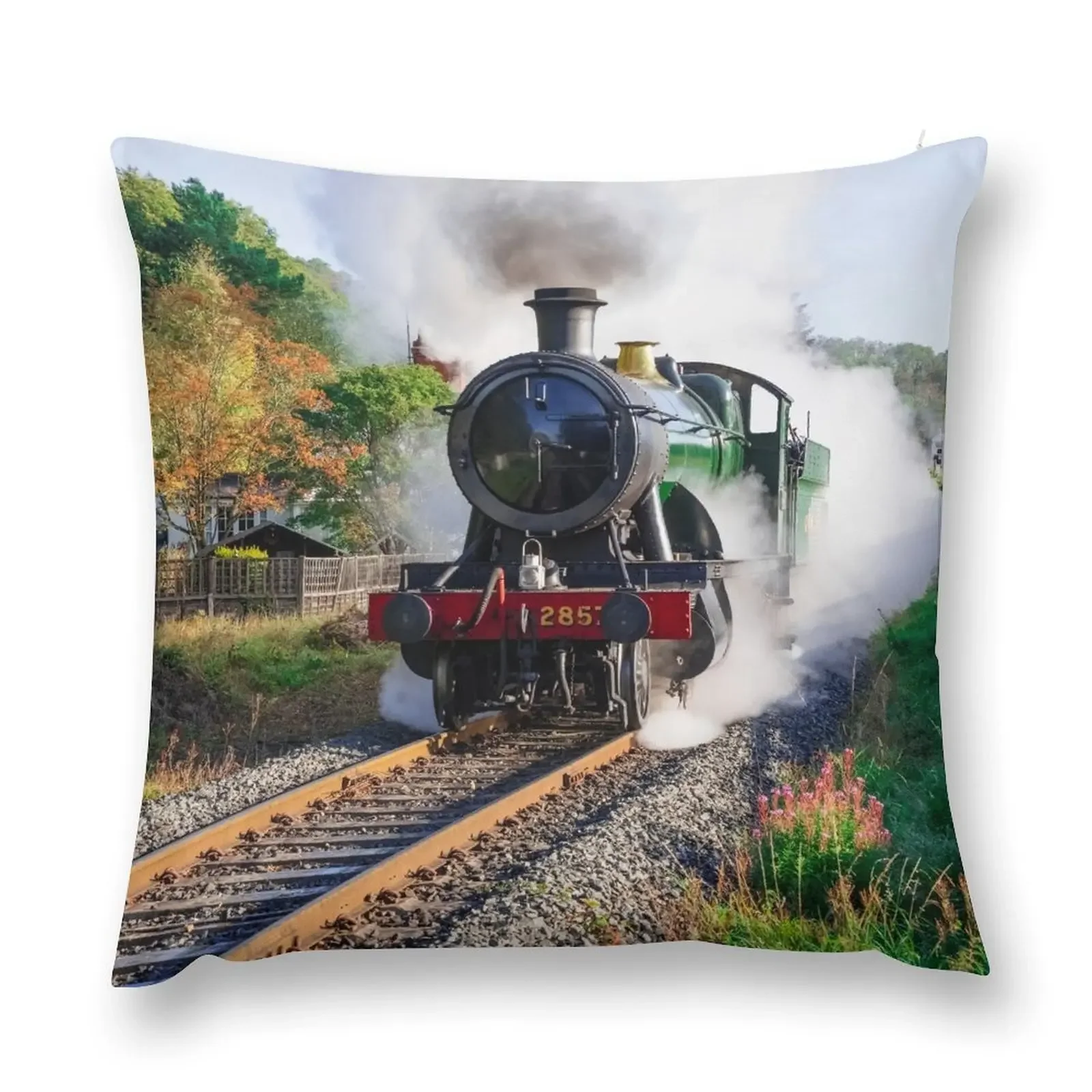 GWR Engine 2857 декоративная подушка рождественские чехлы для подушек декоративные